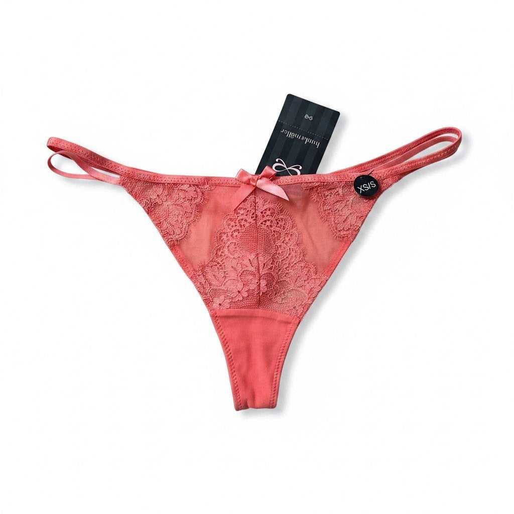 Hunkemöller Emily String Spiced Coral XS, Hunkemöller, Ophalen of Verzenden, Oranje, String