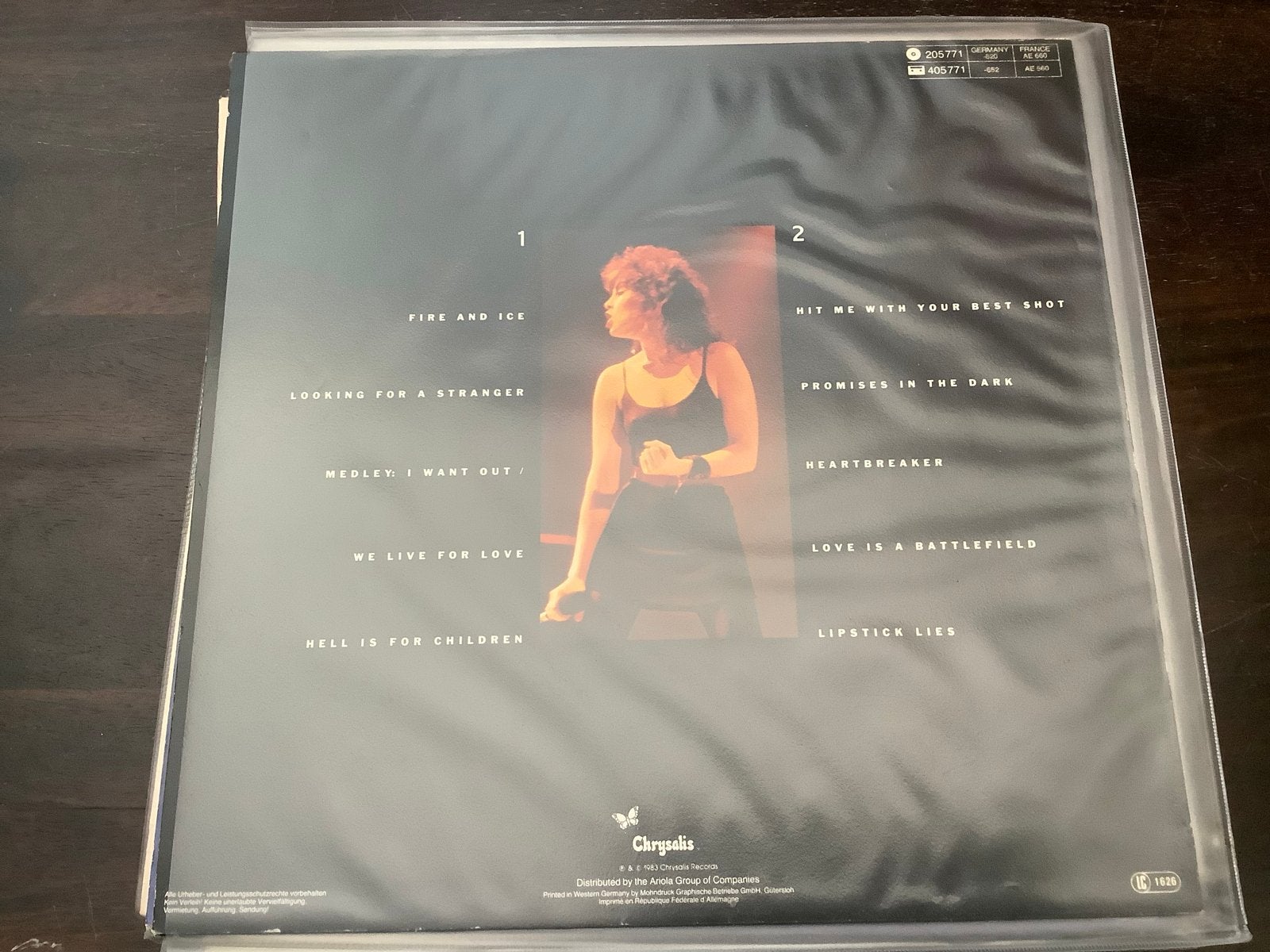 Pat Benatar - Live From Earth & In The Heat Of The Night LP', LP, Gebruikt, Ophalen of Verzenden, Poprock