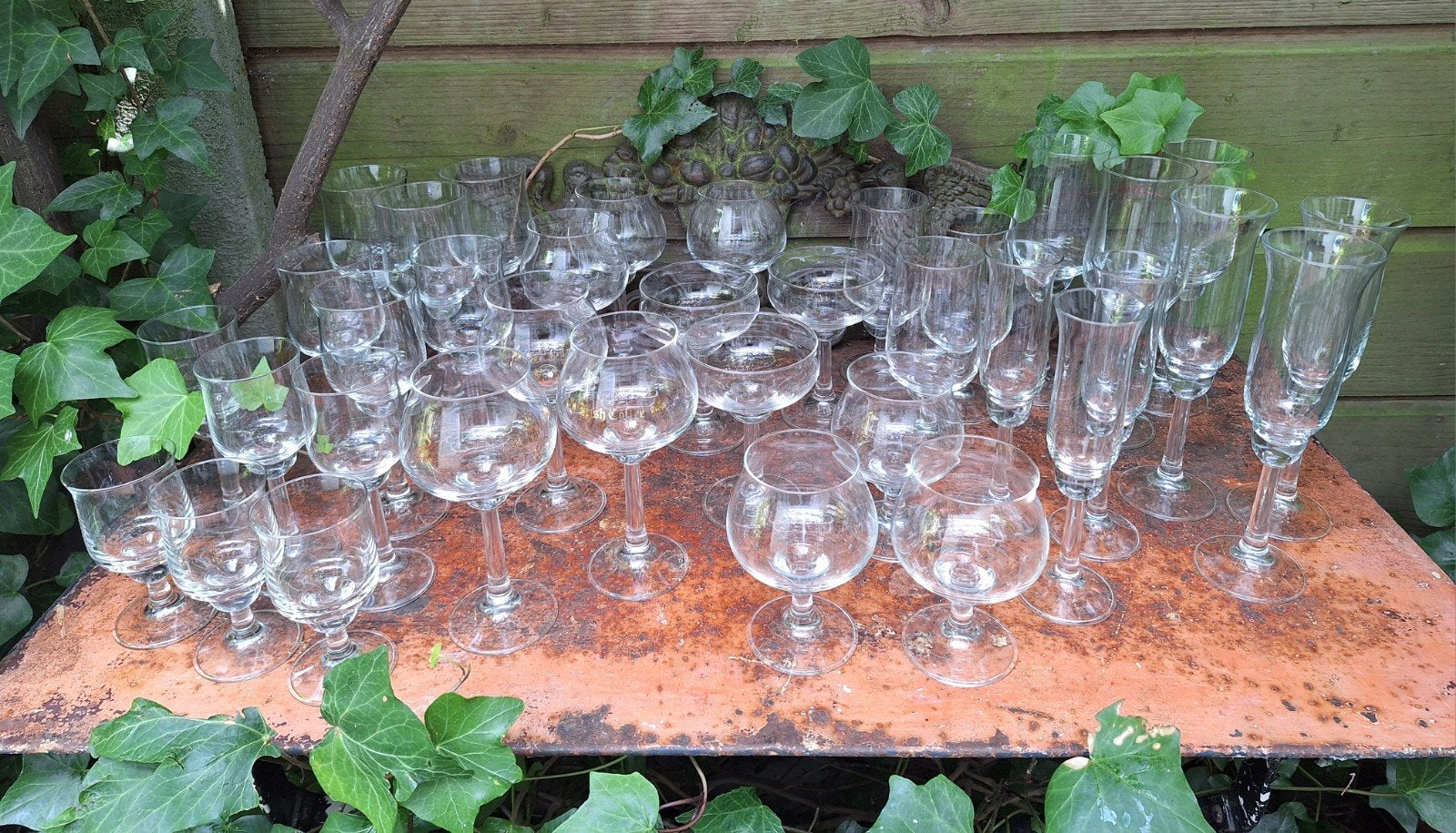Grote partij - 225 stuks Glazen Royal Leerdam Ambassador, Glas of Glazen, Overige merken, Vintage, Nieuw