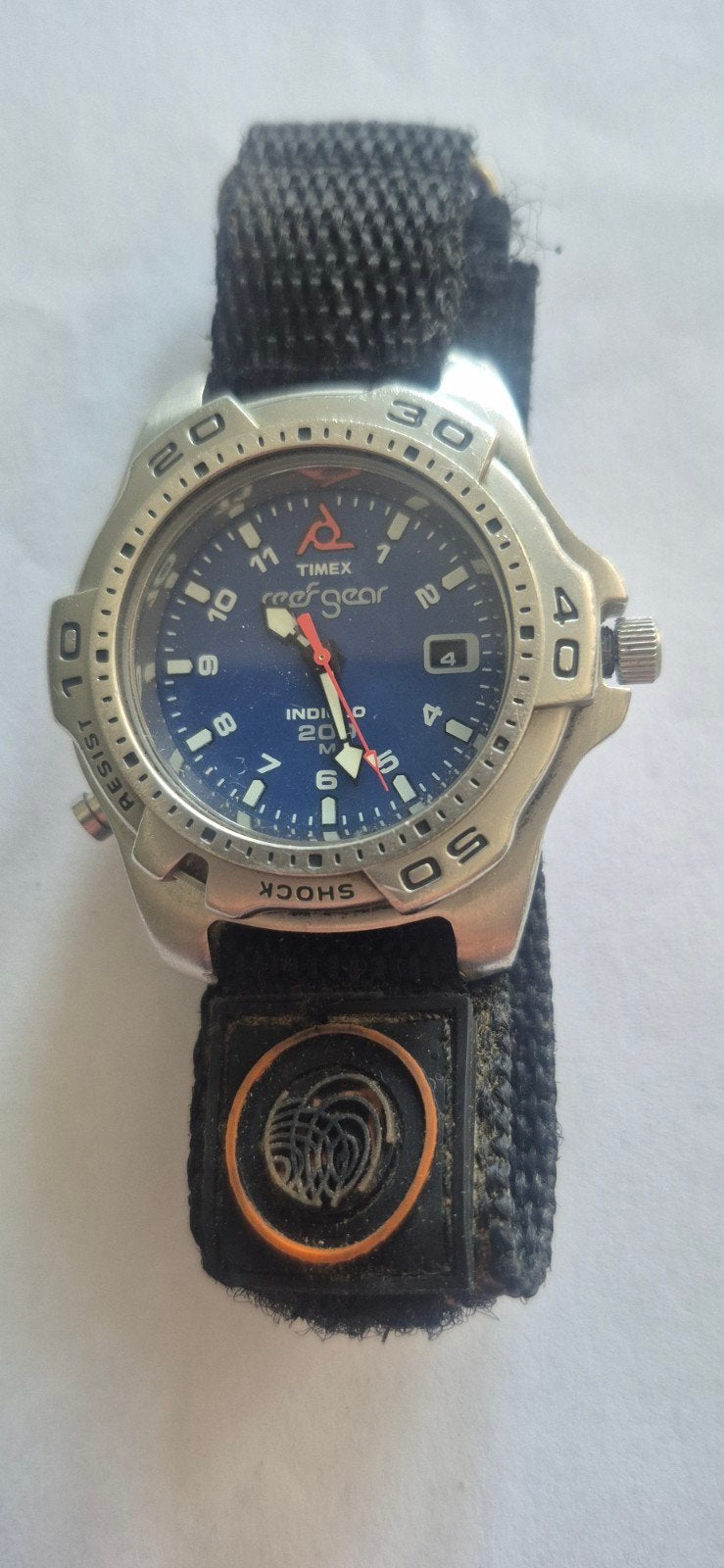 Timex Reef Gear Indiglo 200M Polshorloge, Ophalen of Verzenden