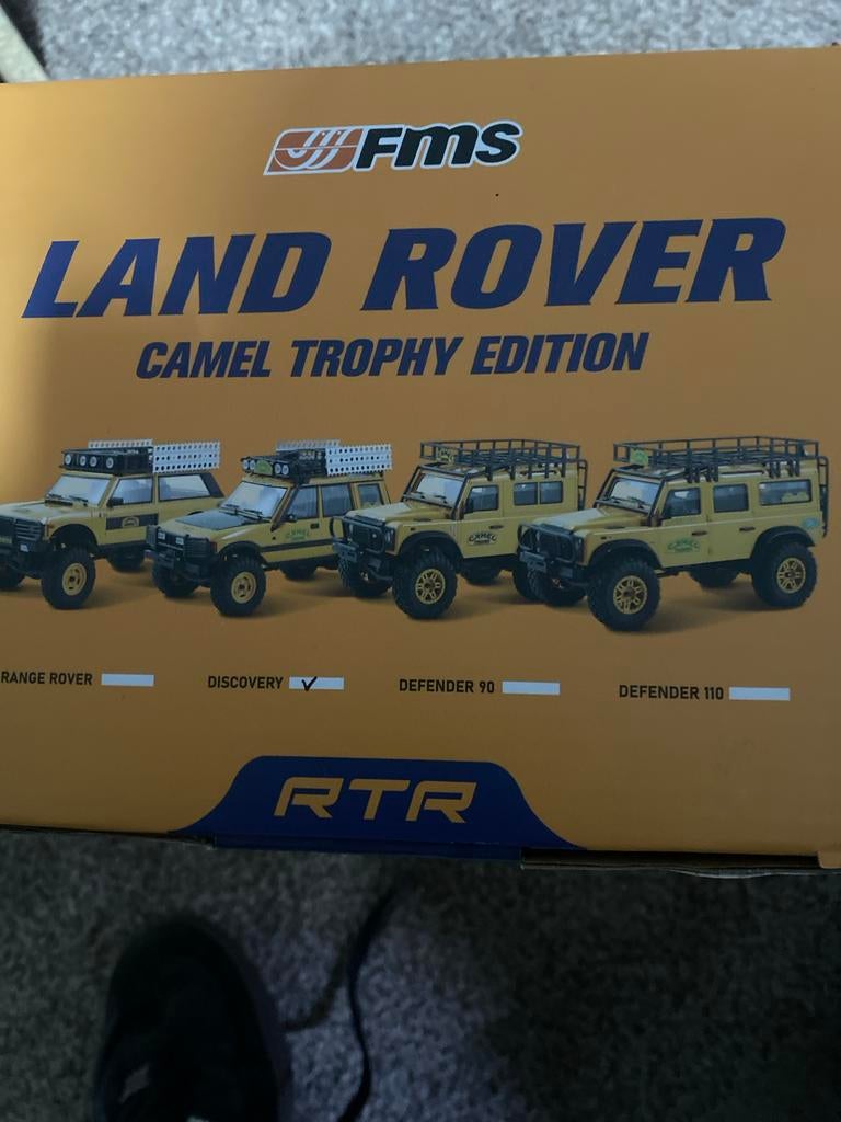 FMS 1:24 Land Rover Defender 110 RTR, Ophalen of Verzenden, Nieuw