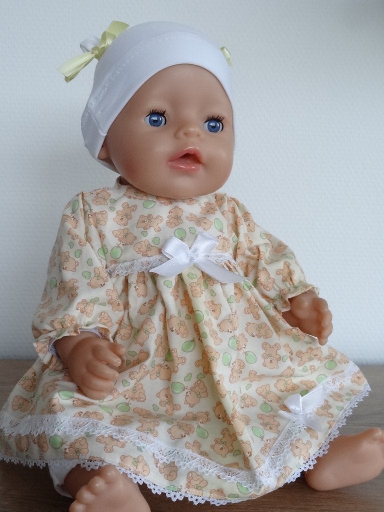 poppenkleertjes past baby born  43 cm  no 29, Ophalen of Verzenden, Nieuw, Babypop