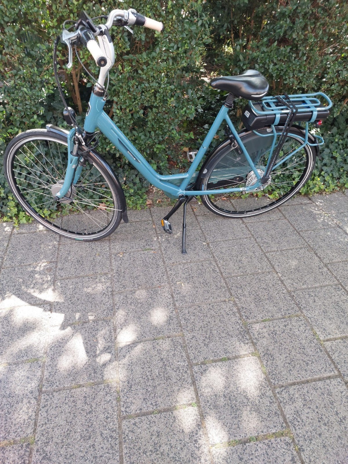 Batavus elektrische damesfiets - Blauw, 7 versnellingen, Fietsen en Brommers, Ophalen, Gebruikt, Batavus, 47 tot 51 cm