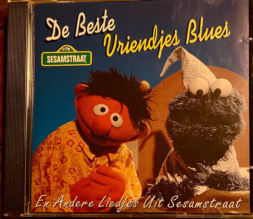 Sesamstraat - De Beste Vriendjes Blues 1996 Nederland  NM/NM, Tot 2 jaar, Ophalen of Verzenden, Zo goed als nieuw, Muziek