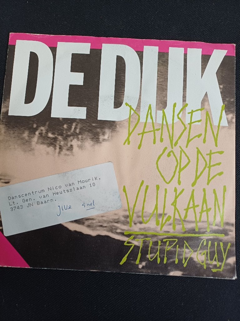 258 Single De Dijk – Dansen op de vulkaan – 888 872-7, 7 inch, Ophalen of Verzenden, Zo goed als nieuw, Overige typen