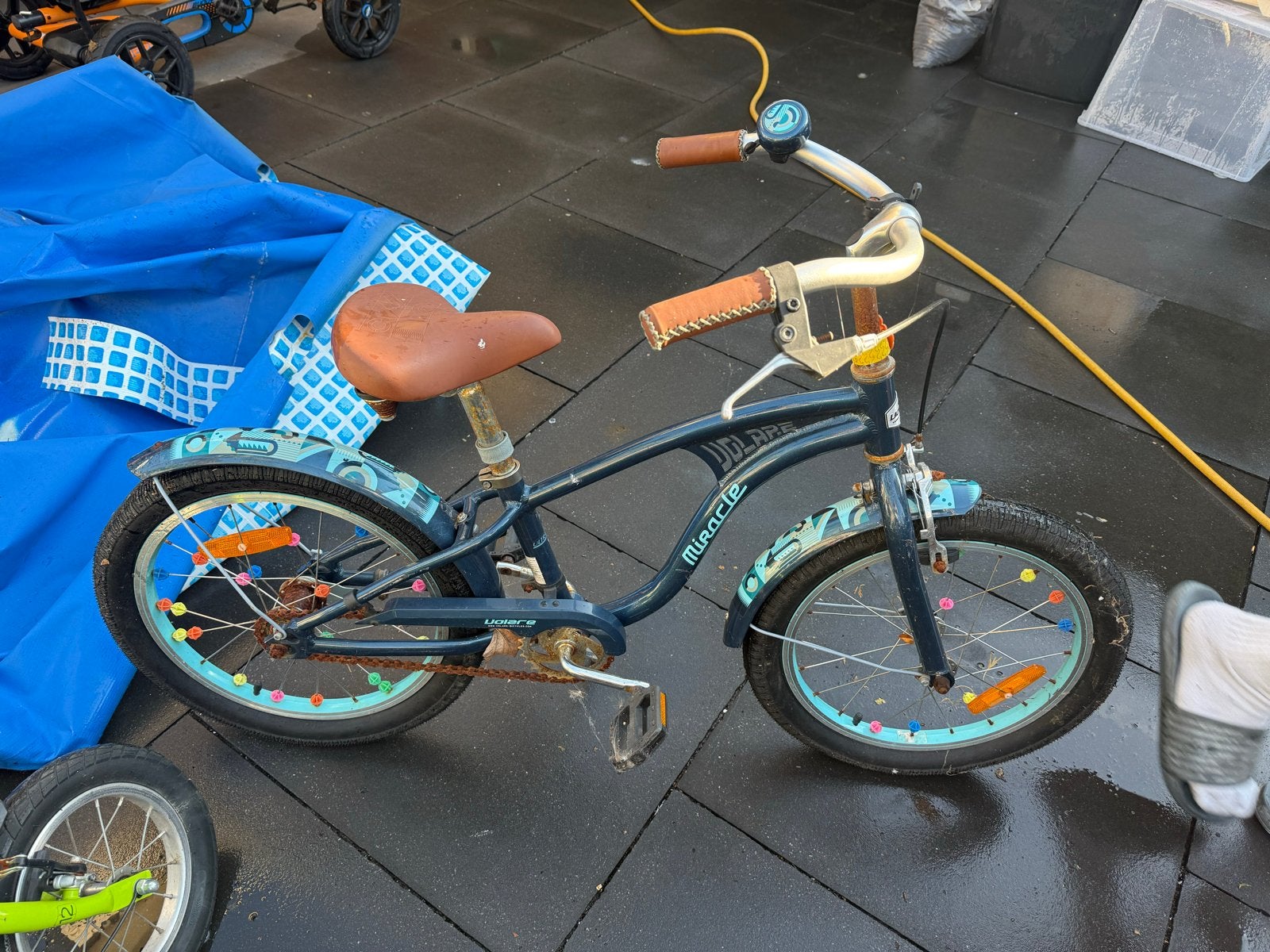 Volare Miracle kinderfiets 16 inch - Gebruikt, Fietsen en Brommers, Fietsen | Kinderfietsjes, Ophalen, Gebruikt, Terugtraprem