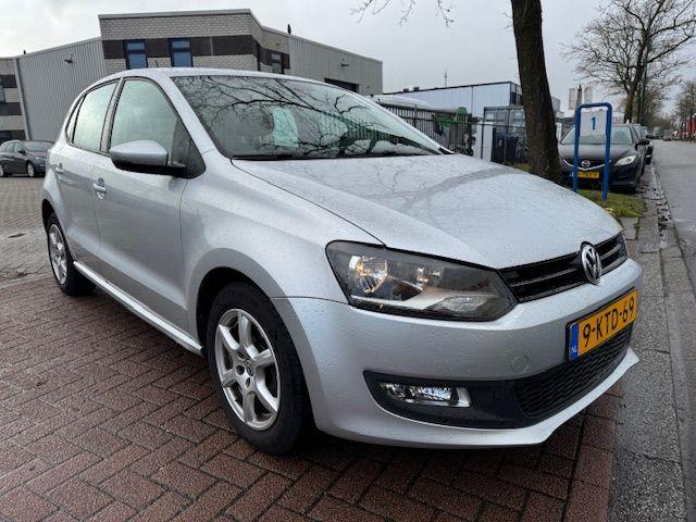 Volkswagen Polo 1.2 TSI 5deurs BlueMotion Edition+ Airco,Cru, Auto's, Volkswagen, Voorwielaandrijving, Euro 5, Stof, Zwart