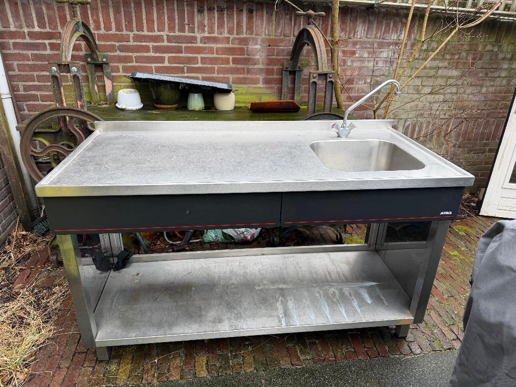 ATAG spoeltafel horeca, Ophalen, Gebruikt