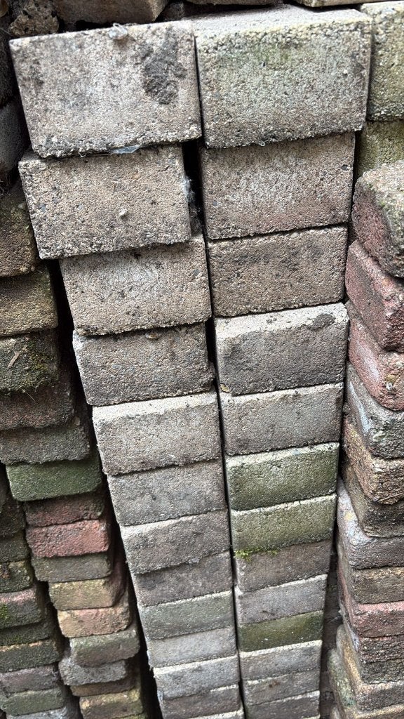 tegels, Tuin en Terras, Ophalen, Gebruikt, Minder dan 5 m², Beton