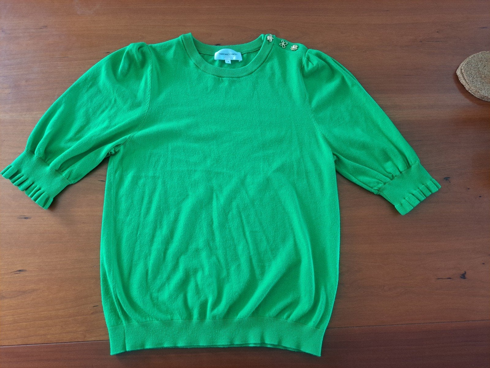 Fabienne Chapot Jolly Pullover - Groen, Maat 38/40 (M), Ophalen of Verzenden, Zo goed als nieuw, Fabienne Chapot