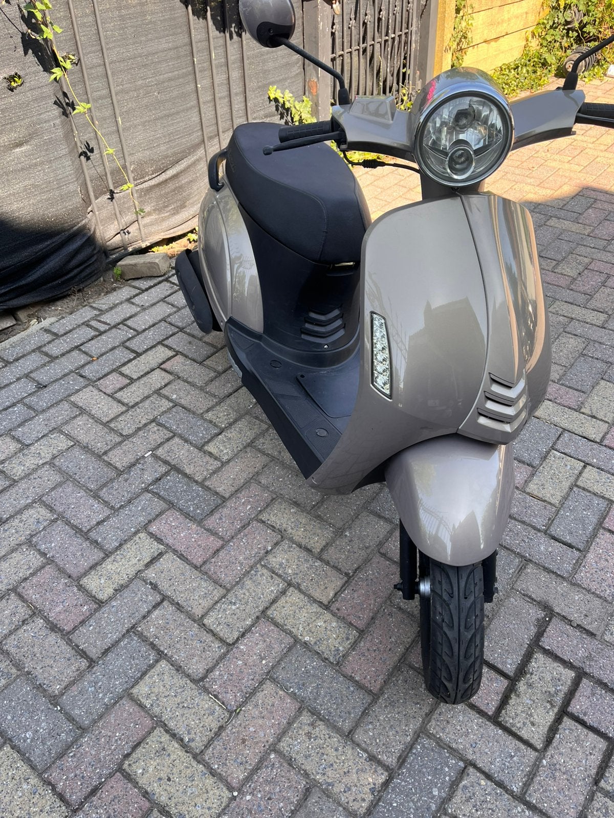 Senzo retro scooter 2016 blauw kenteken, Gebruikt, Benzine, Ophalen, Overige merken
