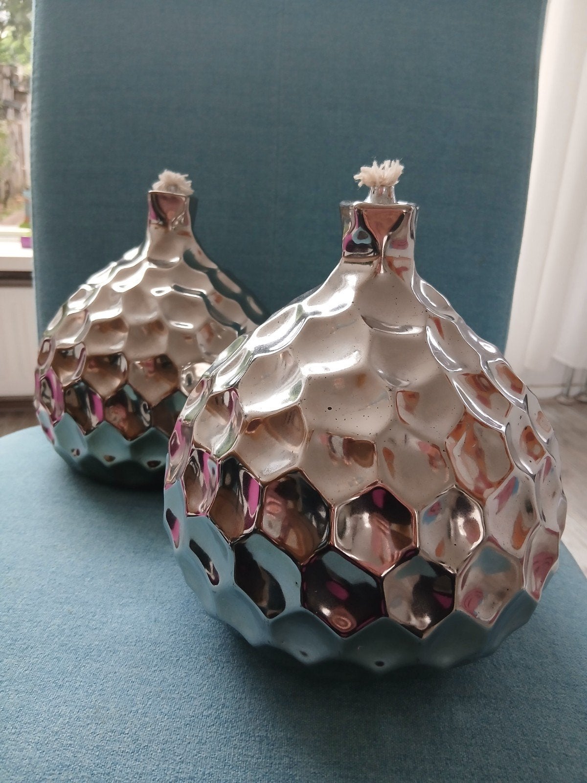 olie lampen groot riverdale 2x, Ophalen of Verzenden