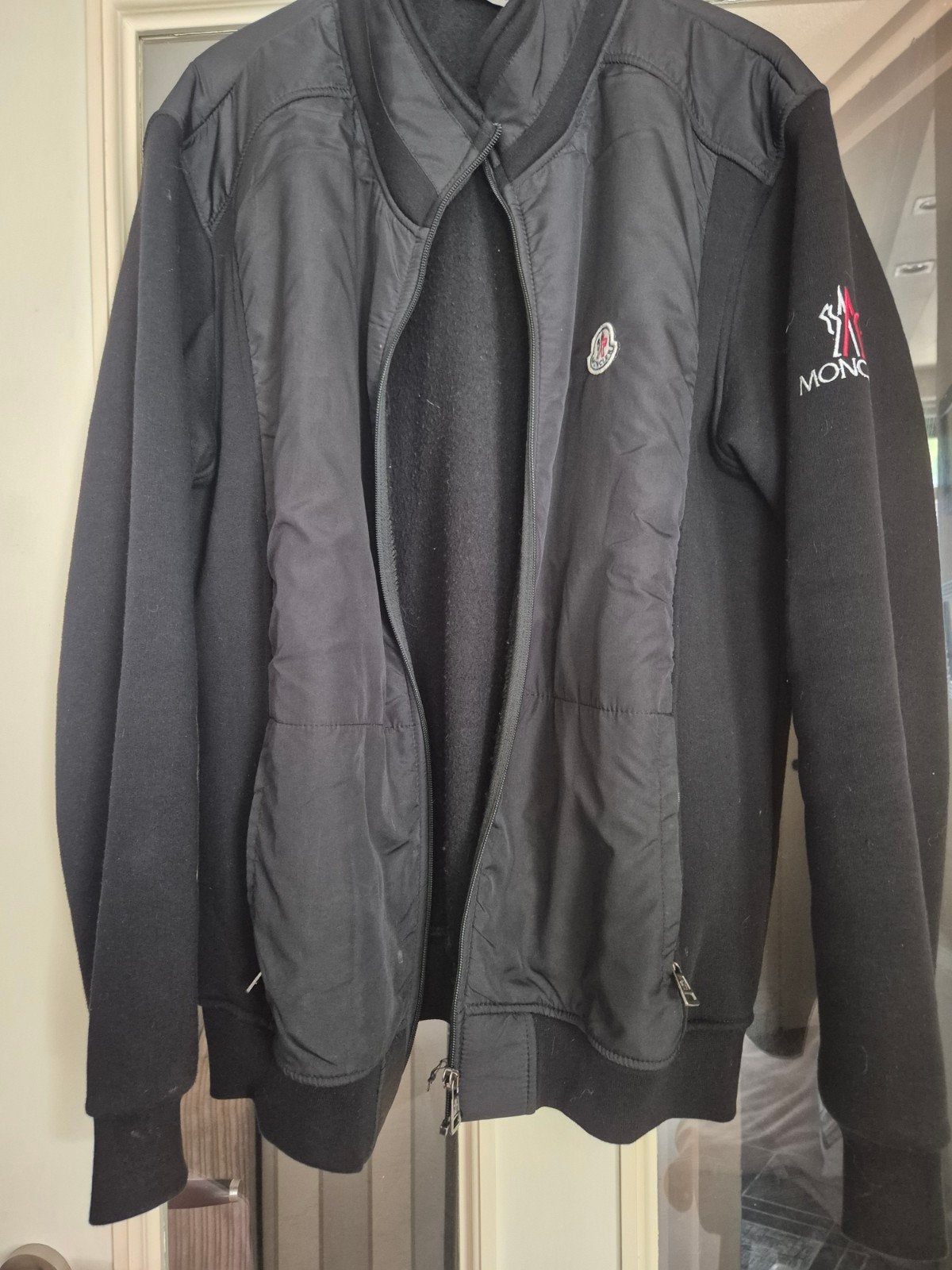 Moncler Heren Vest Zwart Maat L, Maat 52/54 (L), Moncler, Zwart, Ophalen of Verzenden