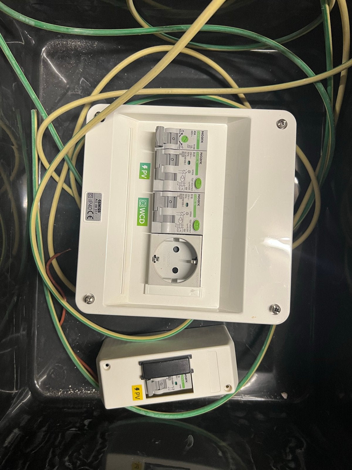 Gewiss PV verdeler voor zonnepanelen, Ophalen of Verzenden, Gebruikt, Overige typen
