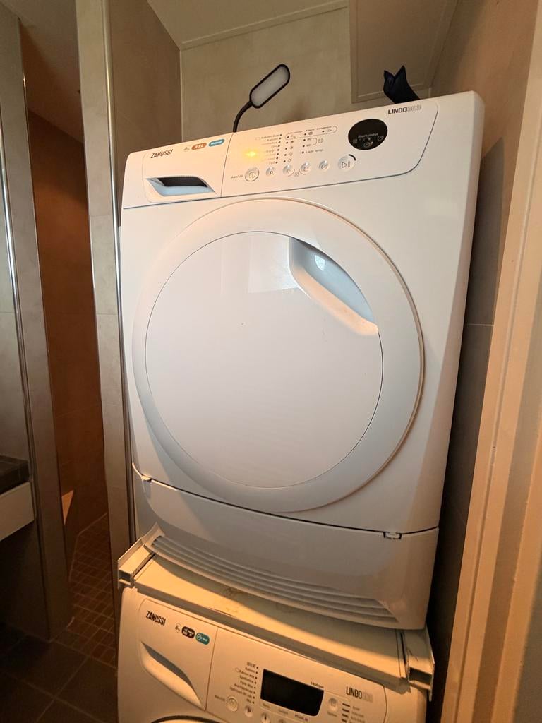 Zanussi Lindo 300 droger - Zeer goede staat, Witgoed en Apparatuur, Wasdrogers, Ophalen, 6 tot 8 kg, Zo goed als nieuw, Voorlader
