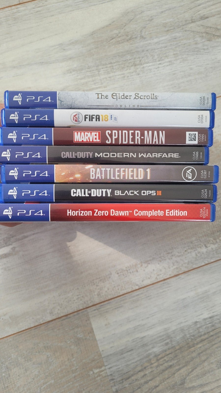 PS4 Games: Battlefield 1, Call of Duty, FIFA 18, Spider-Man, Online, Gebruikt, Vanaf 18 jaar, Shooter