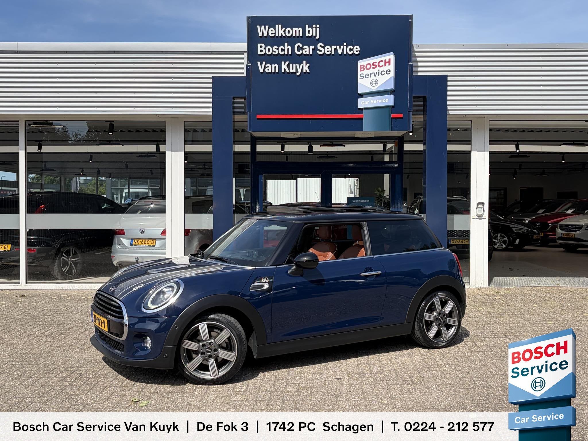 MINI 3-Deurs 1.5 Cooper 60 Years Edition / Automaat / NL-Aut, Auto's, Mini, 136 pk, Gebruikt, Euro 6, 49 €/maand