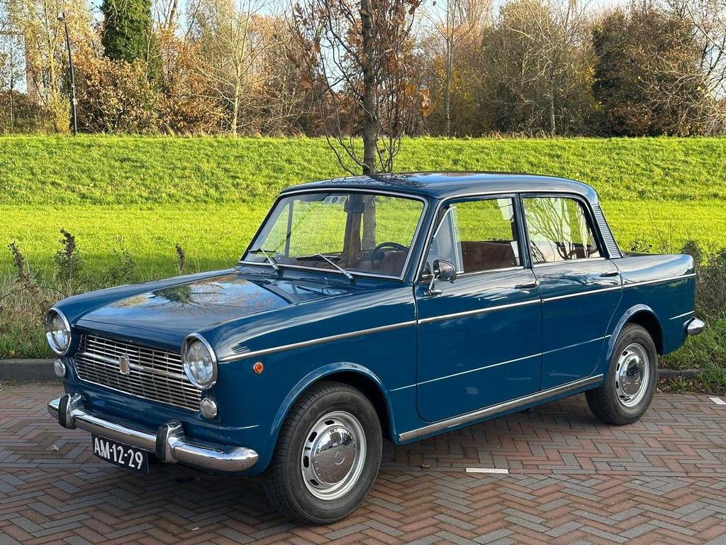 1968 Fiat Berlina 1100R, AM-12-29, Auto's, Fiat, Gebruikt, Overige modellen, 850 kg, Blauw