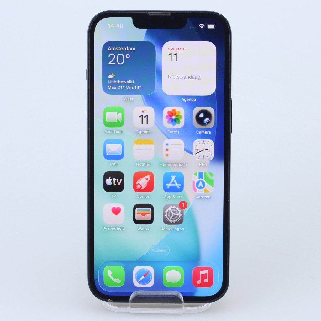 iPhone 13 128GB Midnight, Apple, Zo goed als nieuw, Support@apple.com, One Apple Park Way
Cupertino, CA 95014
United States