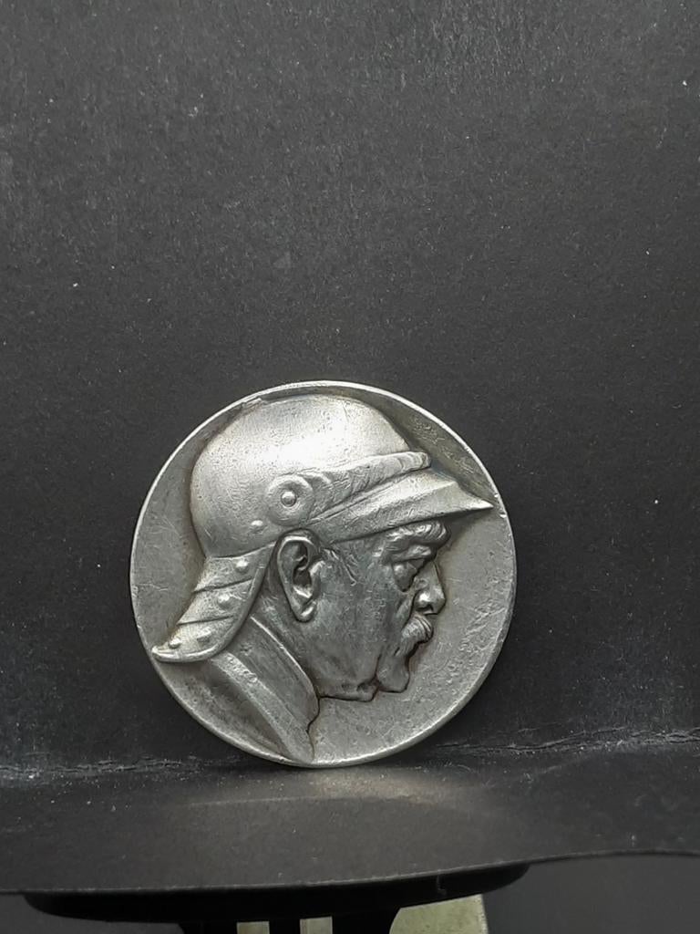Zilveren penning Otto von Bismarck, Postzegels en Munten, Ophalen of Verzenden, Zilver, Buitenland