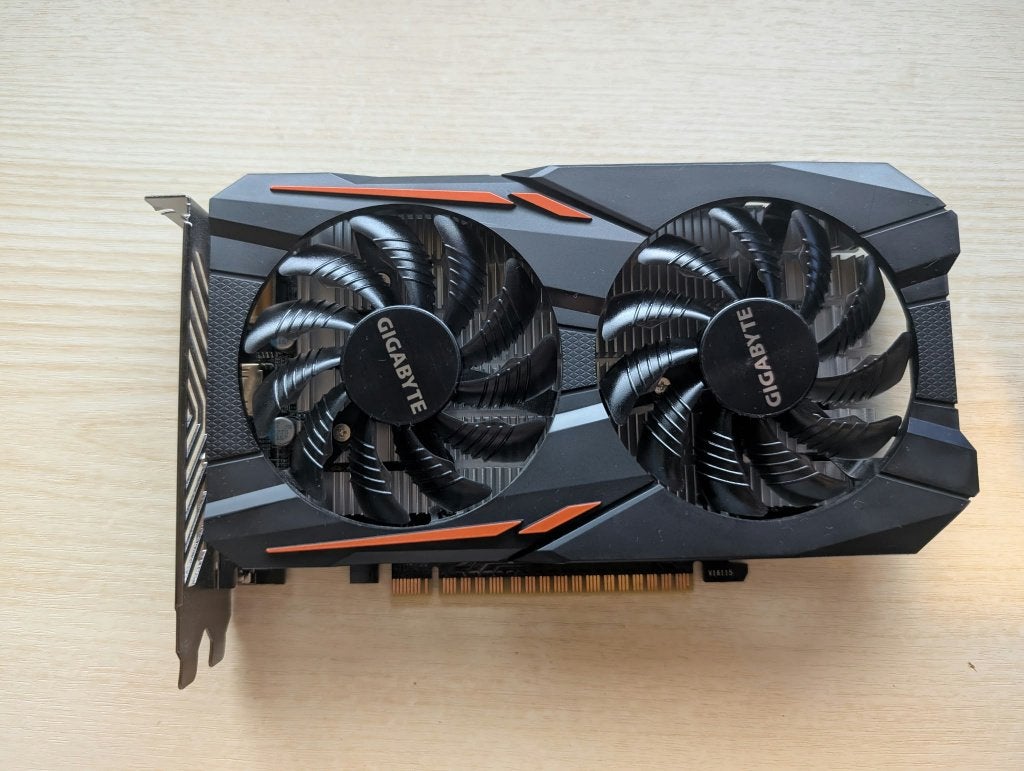 Geforce gtx 1050 ti Videokaart, PCI-Express 3, Gebruikt, HDMI, Ophalen of Verzenden