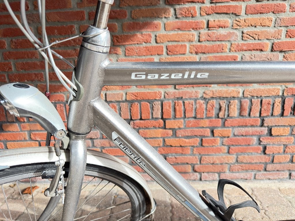 Gazelle Fuente V-24 fiets met 21 versnellingen, Ophalen, Gebruikt, Velgrem, Versnellingen