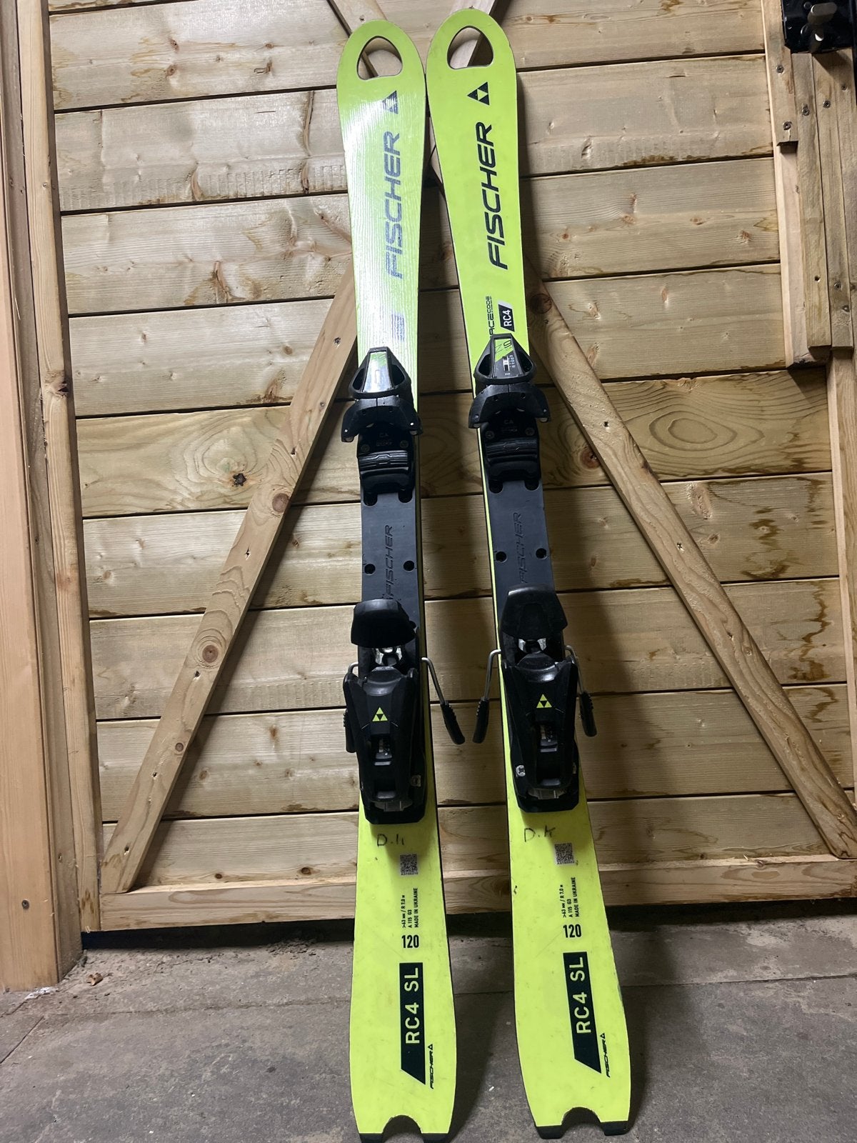 Fischer RC4 SL Ski's 120 cm, Ophalen, Fischer, 100 tot 140 cm, Zo goed als nieuw