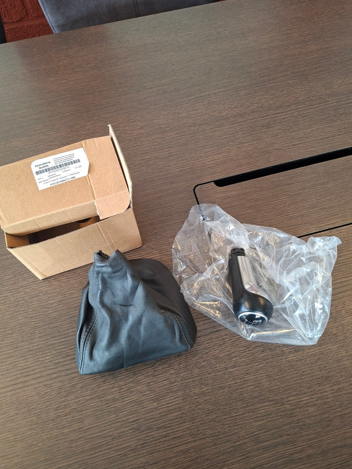 Porsche 997 versnelling pook zwart, Ophalen of Verzenden, Gebruikt, Porsche