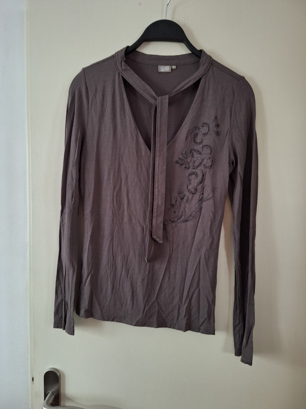 dames shirt WE maat M  bruin, Maat 38/40 (M), Bruin, WE, Ophalen of Verzenden