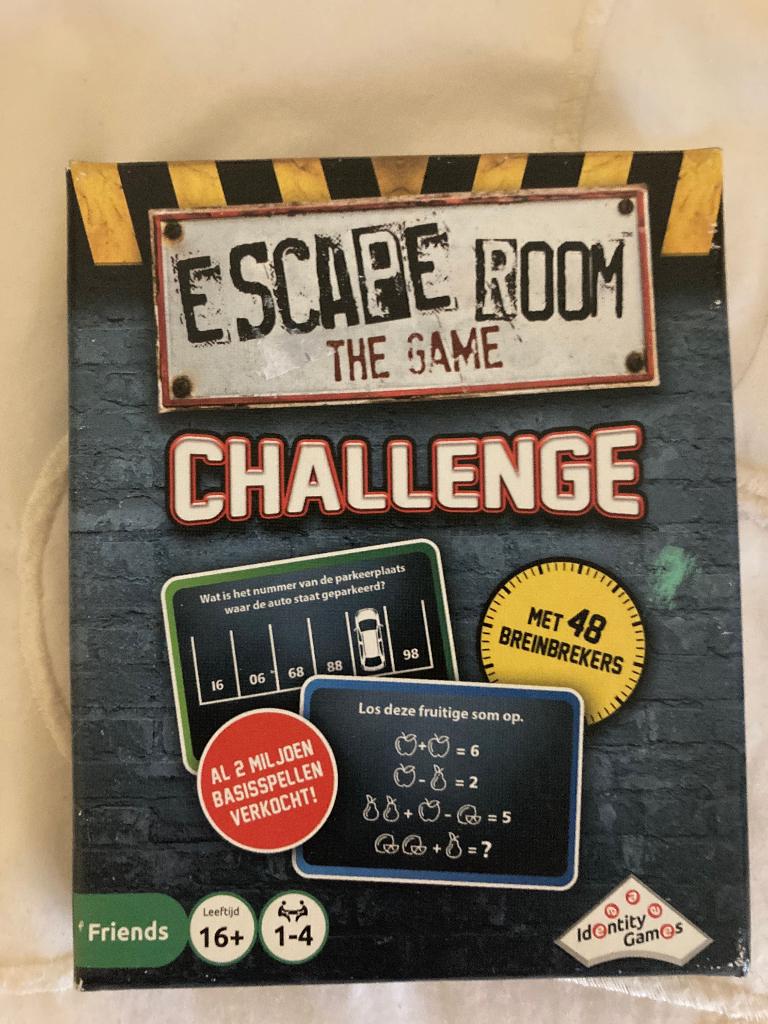 Verschillende Escape Room spellen, Hobby en Vrije tijd, Gezelschapsspellen | Bordspellen, Gebruikt, Een of twee spelers, Ophalen of Verzenden