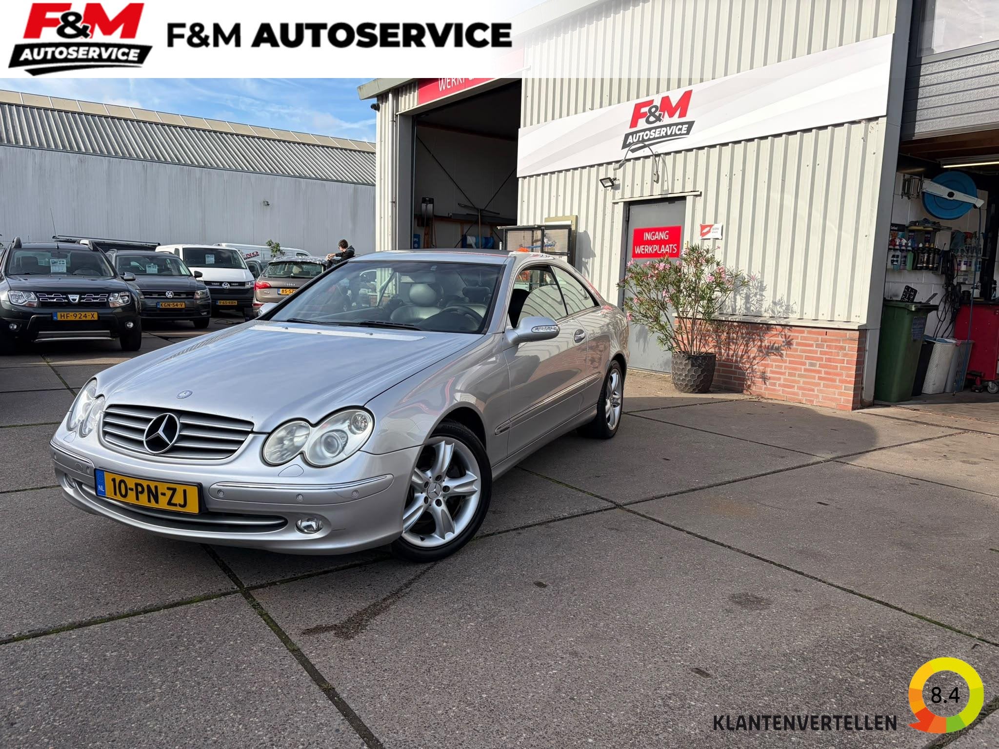 Mercedes-Benz CLK-klasse Coupé 240 Elegance Clima, cruise,, Automaat, Achterwielaandrijving, Gebruikt, 2597 cc