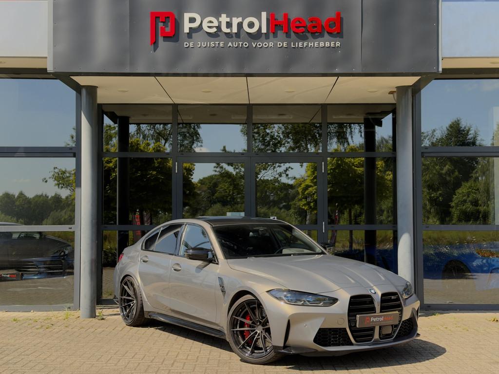 BMW 3 Serie M3 Competition Individual, 1e eig, 360 camera, F, Auto's, BMW, Automaat, Achterwielaandrijving, Gebruikt, Bedrijf