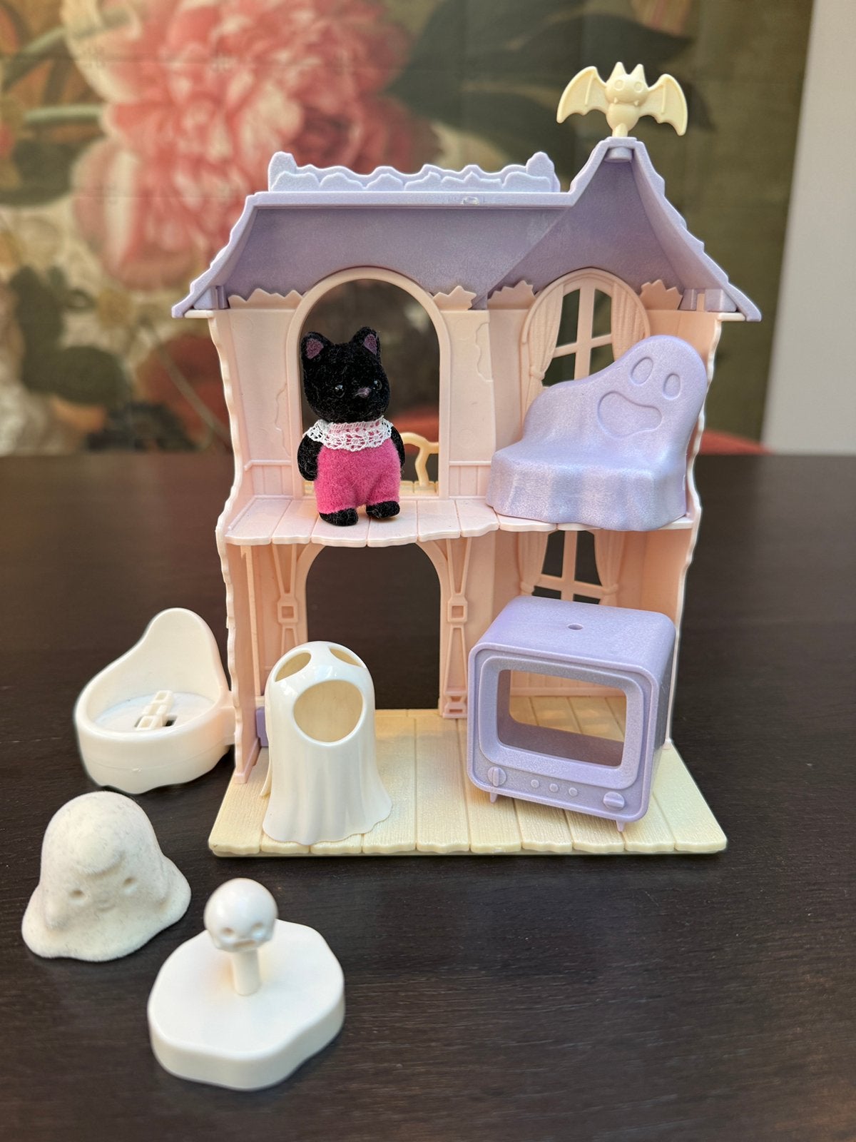 Sylvanian Families 5542 spookhuis sprookjeshuis, Ophalen of Verzenden, Gebruikt, Poppenhuis