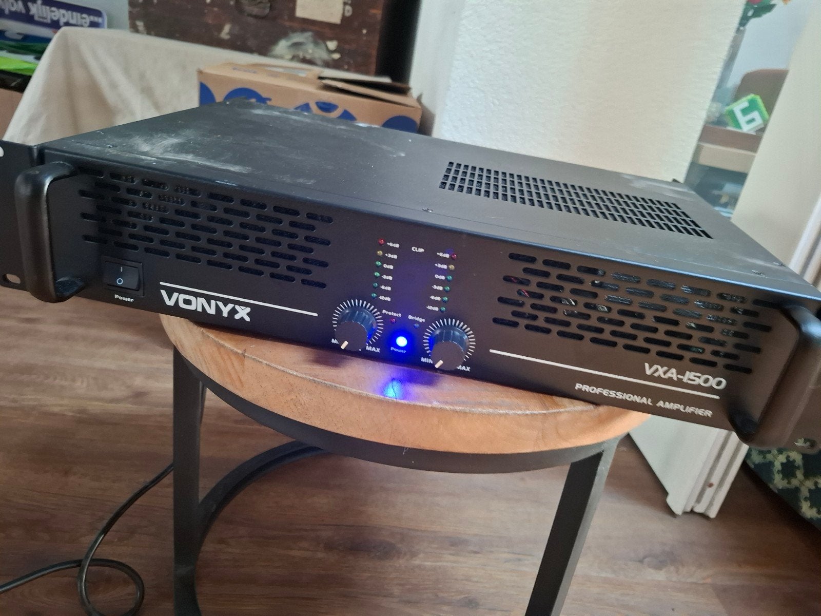 Vonyx VXA-1500 Professionele Versterker, Ophalen of Verzenden, Gebruikt, Overige merken