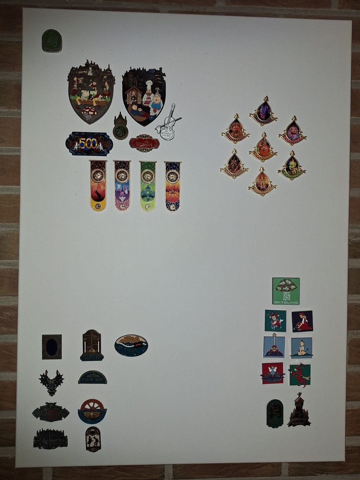 Efteling pins ruilen, Verzamelen, Ophalen, Button of Speldje