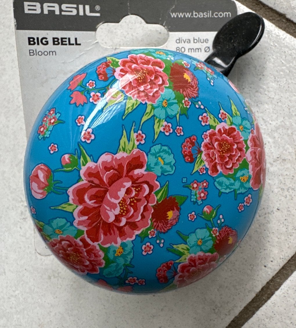 Basil Big Bell Bloom Diva Blue Fietsbel - Nieuw, Ophalen of Verzenden, Nieuw