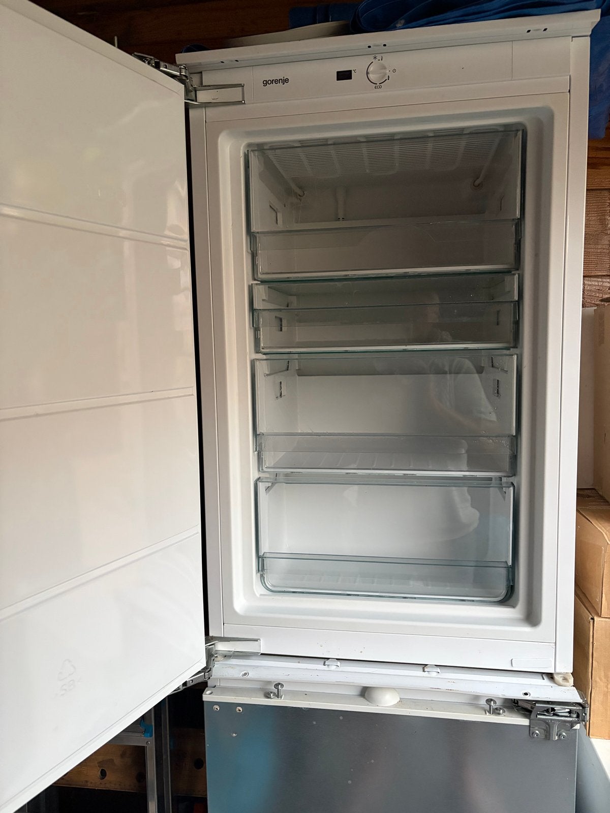 Gorenje FI2092E1 inbouwvriezer 88 cm — 95 liter, 4 laden, Witgoed en Apparatuur, Vriezers en Diepvrieskisten, 120 tot 140 cm, Minder dan 60 cm