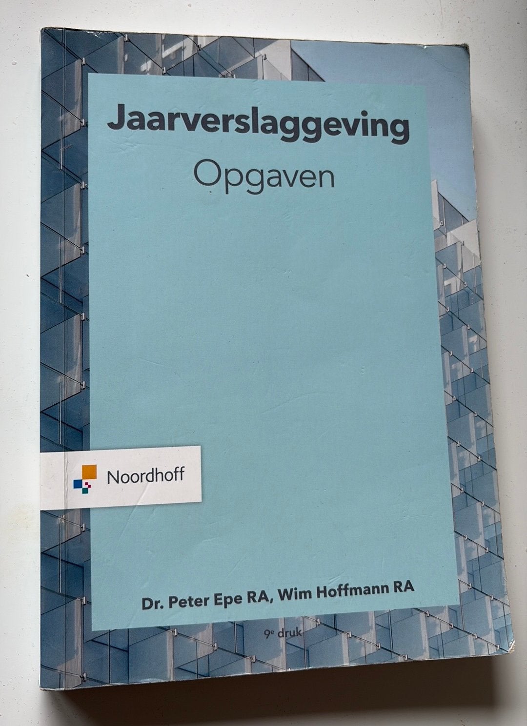 Peter Epe - Jaarverslaggeving opgaven, Boeken, Verzenden, Zo goed als nieuw, Overige niveaus, Peter Epe; Wim Hoffmann