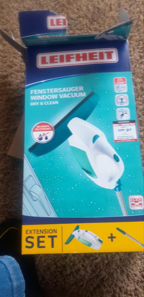 Leifheit Fenstersauger Window Vacuum Dry & Clean, Ophalen of Verzenden