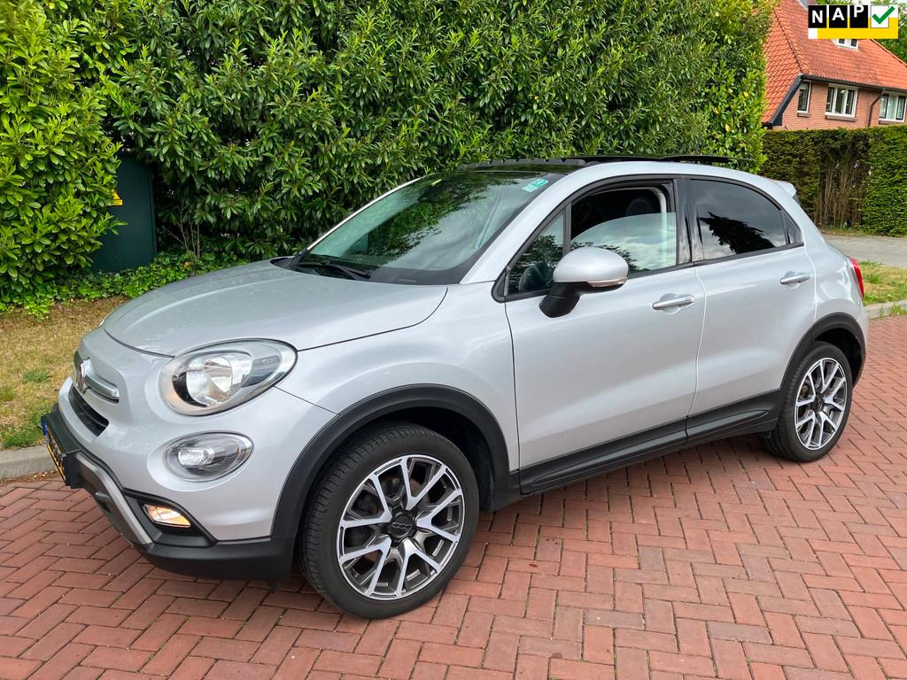 Fiat 500 X Cross 1.4 Turbo MultiAir Cross automaat alle opti, Gebruikt, 4 cilinders, 500X, 600 kg