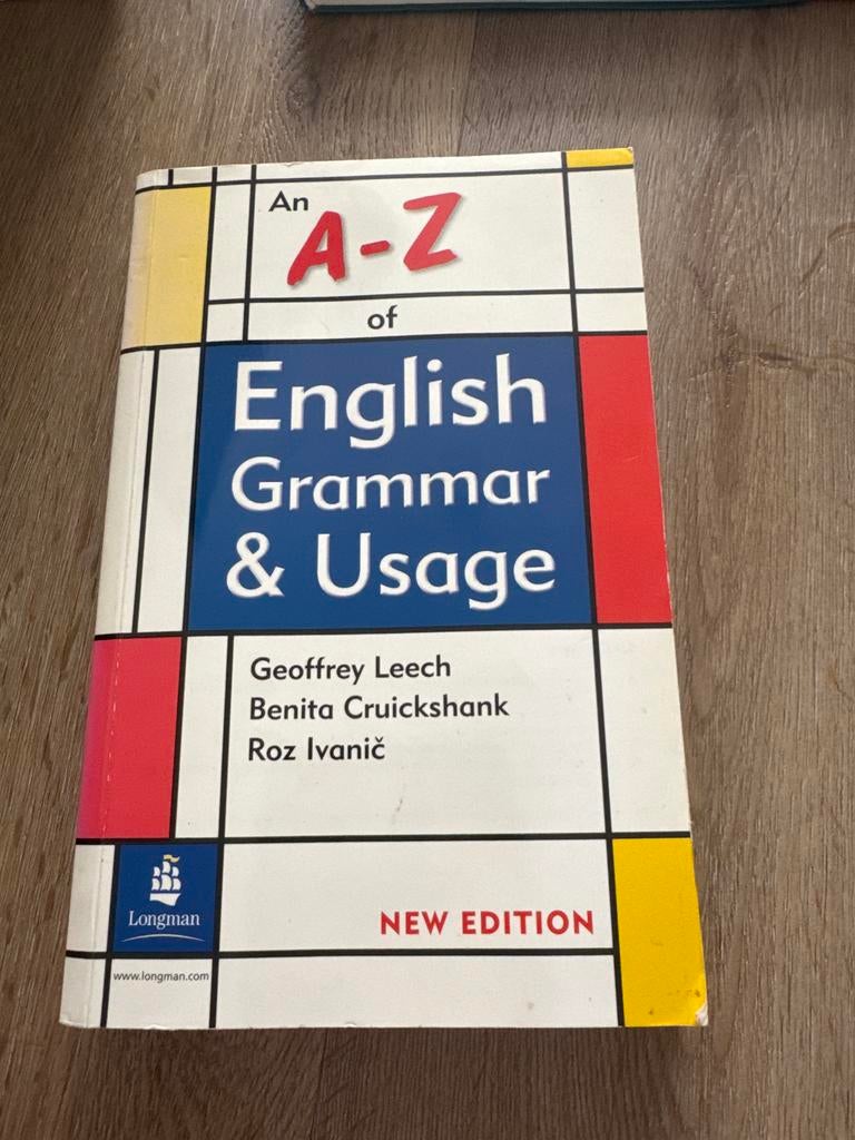 An A-Z of English Grammar & Usage - Geoffrey Leech, Boeken, Woordenboeken, Ophalen of Verzenden, Zo goed als nieuw, Overige uitgevers