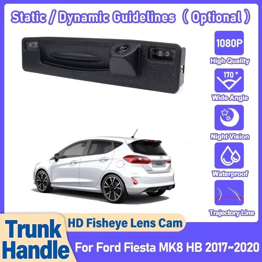 Achteruitrijcamera Ford Fiesta MK8 HB 2017-2021 montage, Ophalen of Verzenden, Nieuw