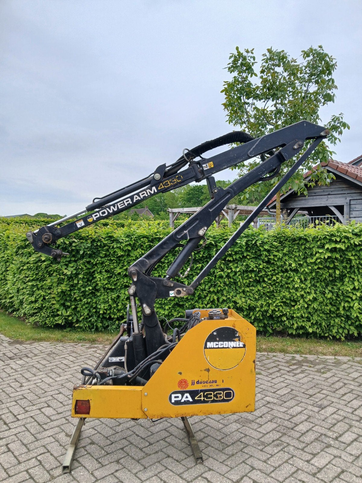 doorzaaimachine maaikorf maaiarm Cirkelmaaier, Ophalen, Grondbewerking