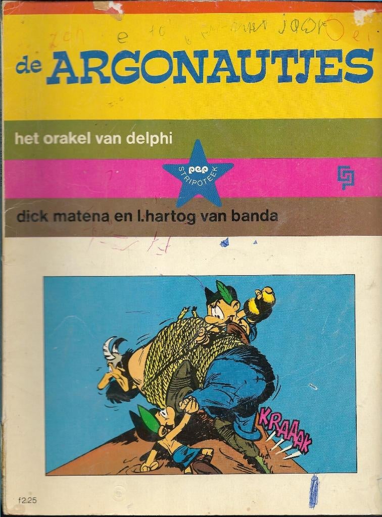 De Argonautjes - Het orakel van Delphi, Boeken, Stripboeken, Gelezen, Eén stripboek, Verzenden