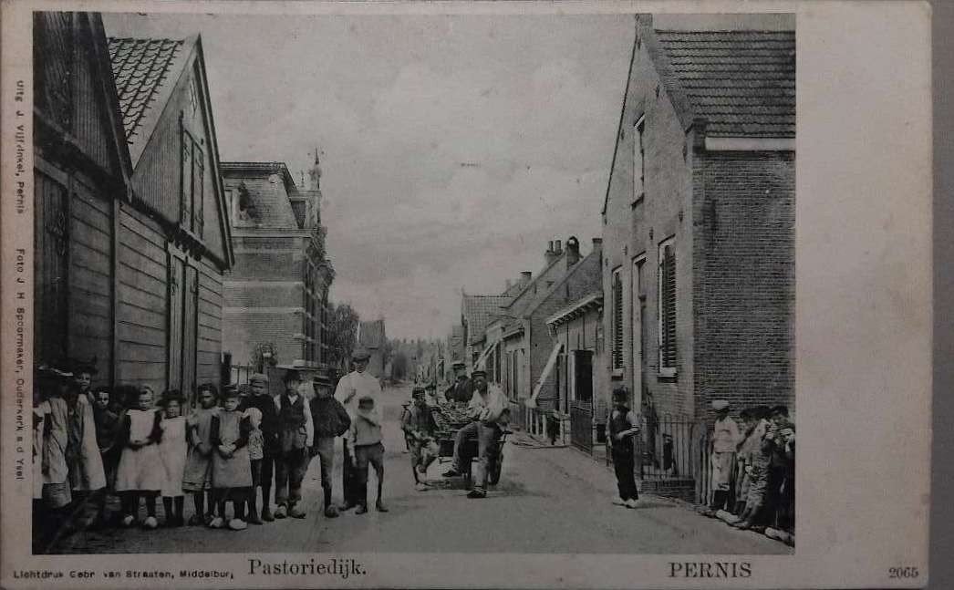 Pernis (Zuid-Holland) - Pastoriedijk (1912), Verzenden, Voor 1920, Gelopen, Zuid-Holland