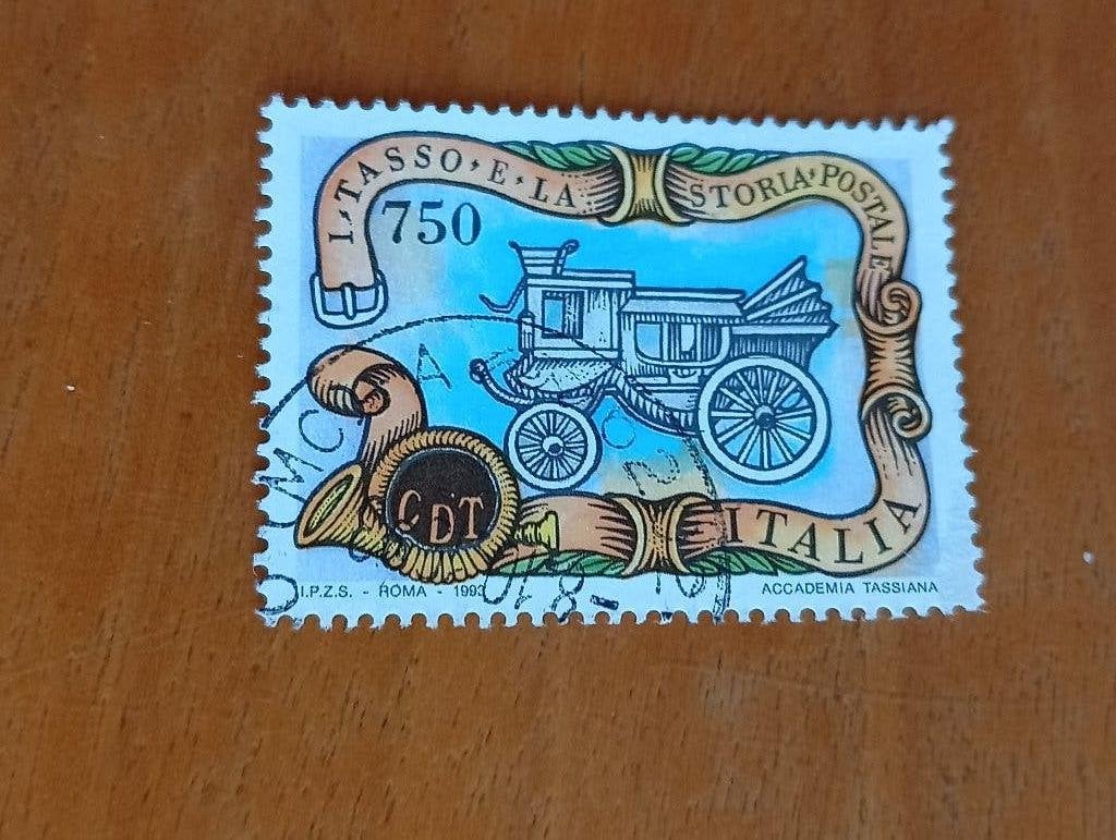 italie 1993, Postzegels en Munten, Ophalen of Verzenden, Gestempeld