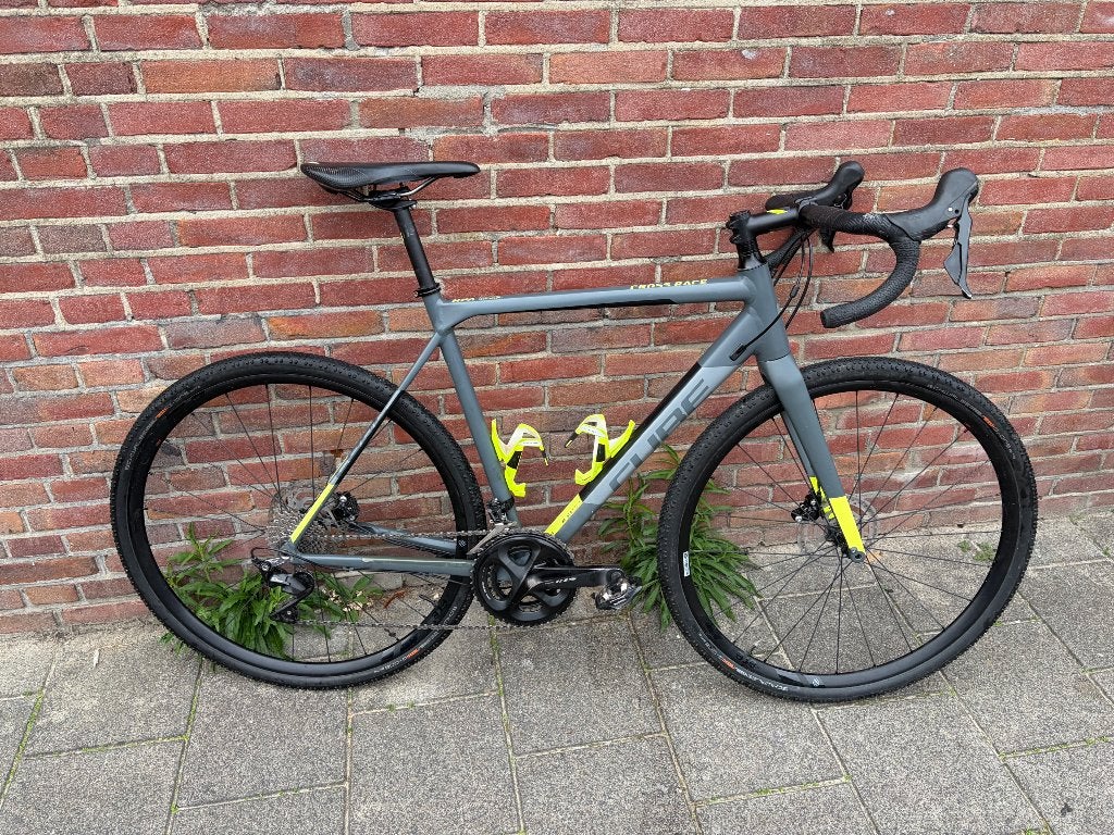 Cube crossrace gravelbike maat L, 28 inch, Zo goed als nieuw, Meer dan 20 versnellingen, Schijfrem