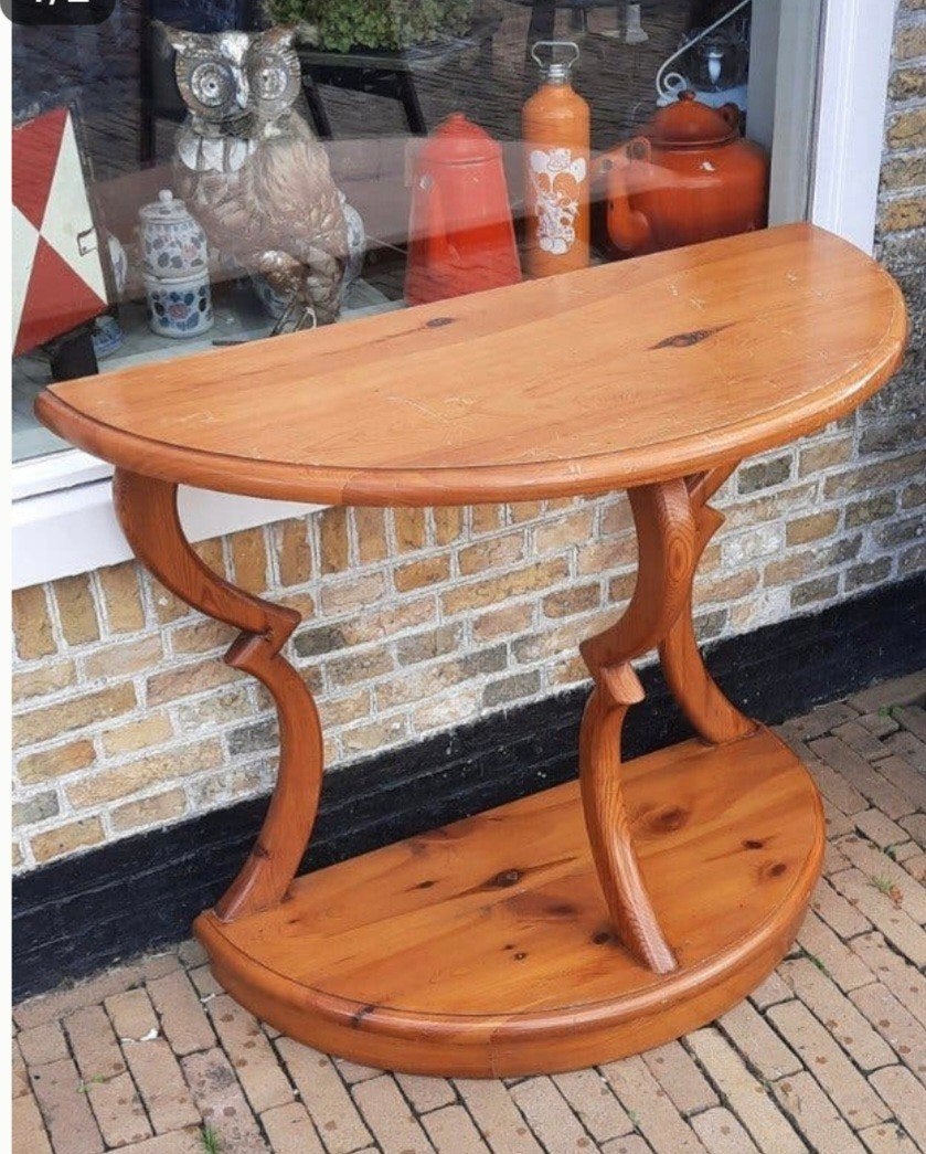 mooie muurtafel, Huis en Inrichting, Ophalen, Gebruikt, 25 tot 50 cm, Rechthoekig