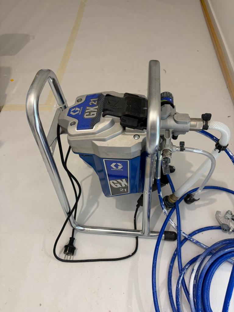 Graco gx 21, Ophalen, Zo goed als nieuw, Verfspuit of Verfpomp