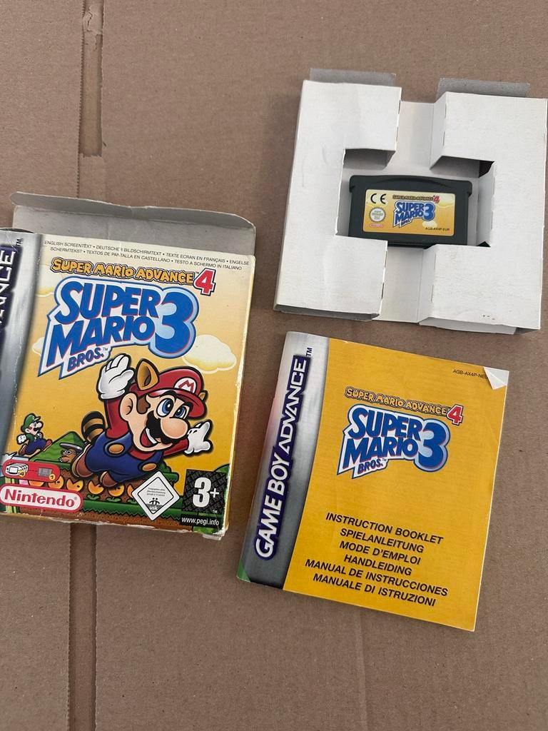 Super Mario Advance 4: Super Mario Bros. 3 (GBA), Spelcomputers en Games, Games | Nintendo Game Boy, 1 speler, Ophalen of Verzenden